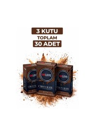 Resim Oxlove Chocolate Aromalı Prezervatif 10&apos Lu 3 Kutu 