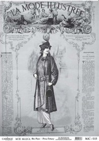 Resim Cadence Mix Media Pirinç Dekopaj Kağıdı Model Ma:015 