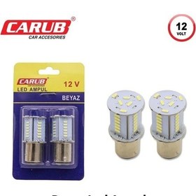 Resim Ampul 12v 1016 30 Smd Çakarlı-kayar Beyaz 