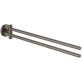 Resim Grohe Havluluk İkili 44 cm Essentials Br.Hard Graphite - 40371AL1 