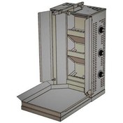 Resim CSA Karacasan 3 Radyanlı Lavataş Döner Ocağı Makinesi 