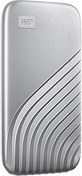 Resim WD My Passport™ SSD 1TB Silver, 1050MB/s Read, 1000MB/s Write, PC & Mac Compatiable 