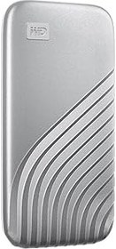 Resim WD My Passport™ SSD 1TB Silver, 1050MB/s Read, 1000MB/s Write, PC & Mac Compatiable 