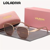 Resim Kadınlar ve Erkekler için LolaDiva Unisex Günlük Tam Çerçeve Moda Gözlükleri Anti-Yansıtıcı Lenslerle, Koyu Tonlu Koruyucu Lenseşli Gül Altın Metal Çerçeve, Mikrofiber Bez & Kılıf Dahil, Şık Tasarım 