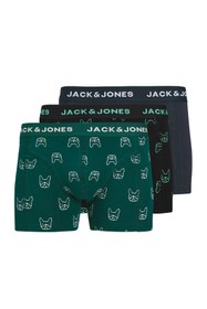 Resim Jack & Jones Jack&Jones Denim Dog 3'lü Paket Erkek İç Çamaşır 