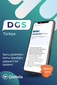 Resim ÇözAnla DGS Türkçe 