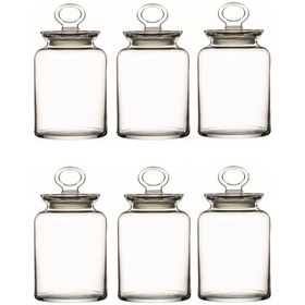 Resim Paşabahçe Kitchen Cam Vakum Kapaklı Kavanoz 6 Lı Set 2640cc 