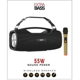 Resim Linktech M400 Extra Bass Wireless Speaker Mikrofonlu Kablosuz Hoparlör Usb/sd/mıc/bt/aux/fm 