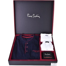 Resim Pierre Cardin 2000 Erkek Damat Pijama Takım Çeyiz Set 