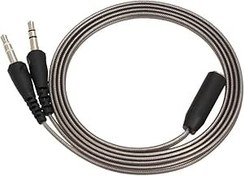 Resim Karlak 5 mm Ses,3.5mm Ses Y Splitter Kablo 1 Kadın 2 Erkek Dönüştürücü Kulaklık Masaüstü Dizüstü PC için Kulaklık için Mikrofon Kablosu Adaptörü 