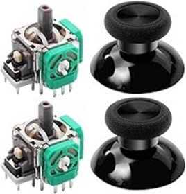 Resim Genel Markalar Xbox Oe Uyumlu Aalog Motor Ve Topuz Seti 2+2 Xbox Oe Kol Aalog Tamir Seti Yedek Parça 