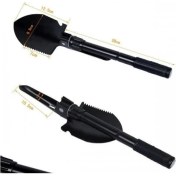 Resim Pusulası Katlanır Portatif Kazma Kürek Seti 