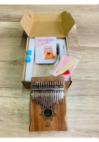 Resim Puka Pk-2 Koa Ağacı 17 Tuş Kalimba Seti 