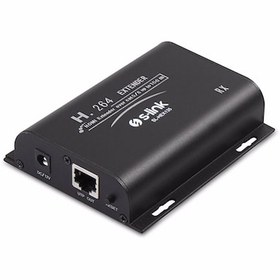 Resim S-Link SL-HEX135 HDMI Extender Uzatıcı CAT6 H.264 150m Receiver Alıcı 