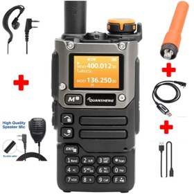 Resim QUANSHENG K6 AKSESUAR PAKET UHF VHF AİRBAND TELSİZ 