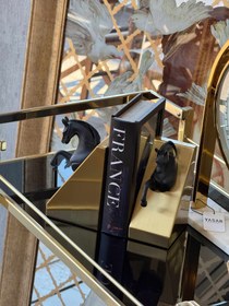 Resim Cavallion At Detaylı Kitap Tutucu 