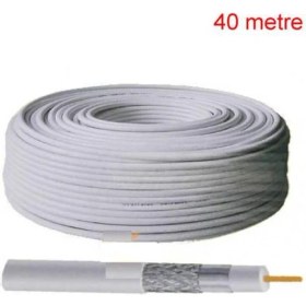 Resim Ramtech 40 Metre Uydu Anten Kablosu Fullhd 3D 4K Uyumlu 