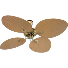 Resim Kaşkar Taflan T52040 60W 132CM Pleksi Krem 4 Kanatlı Ipli Tavan Vantilatörü 