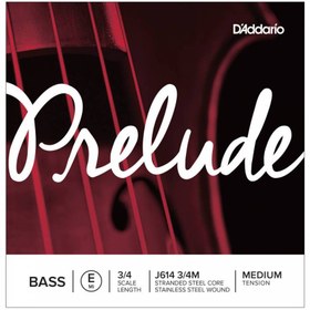 Resim D'Addario J614 3/4M Prelude E Kontrabas Teli (Mi) 