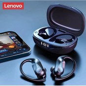 Resim Lenovo Lp75 Tws Kablosuz Bluetooth V5.3 Kulaklık Ipx5 Dijital Ekran Kulak Lp75 Black 