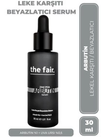 Resim The fair arbutin cilt tonu eşitleyici leke karşıtı bakım serumu %1 arbutin+ %0.5 uva ursi 30 ml 