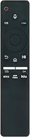 Resim AULCMEET BN59-01312G Samsung 4K UHD TV UN82RU8000 UN85RU8000 UN49RU8000FXZA UN55RU8000FXZA UN65RU8000FXZA UN65RU8000FXZA için uygun ses uzaktan kumanda değiştirin 
