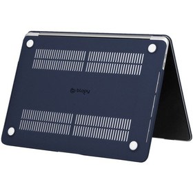 Resim Blogy Apple Uyumlu MacBook Pro 16.2 İnç Crystal Fit Kılıf Mavi 