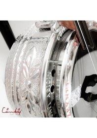 Resim Zeynel Abidin Csl01Hh İşlemeli Uzun Sap Sazbüş-Kılıf 