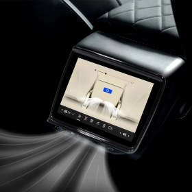 Resim Ramm Tesla Model Y - Model 3 V3 7.2 Inç Android 11.0 Arka Akıllı Eğlence Sistemi - 4 GB Ram + 32 GB Rom 