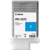 Resim Canon PFI-107C Cyan Mavi Plotter Kartuş IPF770-775 
