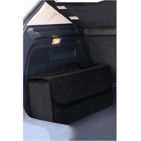 Resim Araç Bagaj Düzenleyici Çanta Organizer Araba Çantası Düzenleme Aksesuarları 