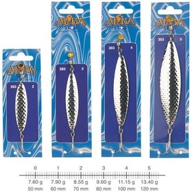 Resim Albastar 303 Lüfer Olta Kaşığı Desenli No:4 