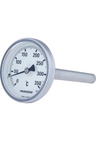 Resim Pakkens Ø 63 mm Pakkens 500 C° 40 cm Dalma Boylu Taş Fırın Bahçe Fırını Köy Fırını Lahmacun Pide Fırını Termometresi 