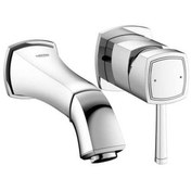Resim Grohe Grandera İki Delikli Duvardan Lavabo Bataryası 19929000 