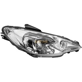 Resim Ayfar Far Sinyal Sol Şeffaf P206 03-10 Elektrikli H7 H7 IS00-AYFAR 303331 