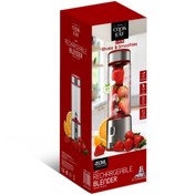 Resim Empressco 450 ml taşınabilir metal şişe ile pratik ve şık smoothie ve shake hazırlama seti 