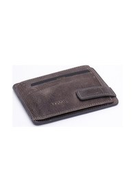 Resim Fossil Hakiki Gerçek Deri Erkek Kartlık Cüzdan Crazy Gri 8001 Gri 