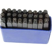 Resim sedef power tools Çelik Harf Takımı 5 mm 60405 