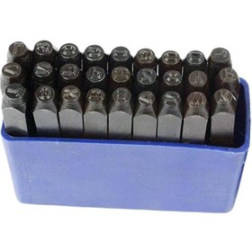 Resim sedef power tools Çelik Harf Takımı 5 mm 60405 