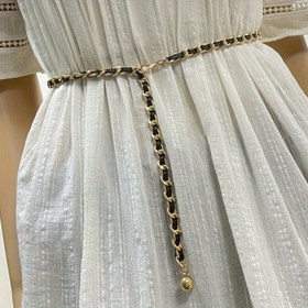 Resim 1 Adet Kadın Bel Zinciri Moda Günlük Aksesuarlar Etek Pantolon Kemer 