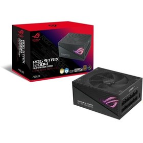 Resim ASUS ASUS ROG STRIX 1200G AURA 80 PLUS GOLD 1000W MODÜLER ATX 3.0 UYUMLU PCI-E 5.0 10 YIL GARANTİ 