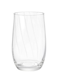 Resim Madame Coco Lucinda Optikli 4'lü Kristal Meşrubat Bardağı Seti 380 ML 