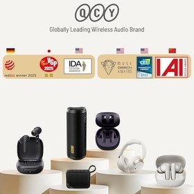 Resim QCY H3 Pro Hybrid Anc Hi-res Ldac Bluetooth 5.4 Kafaüstü Kablosuz Kulaklık Çift Cihaz desteği Beyaz 