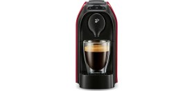 Resim Kırmızı Renkli Pratik Espresso Kahve Makinesi 