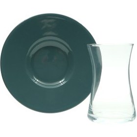 Resim Tulu Heybeli 6 Kişilik 12 Parça Çay Seti 160 ml 