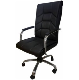 Resim Risus Krom Makam Koltuğu Ofis Koltuğu Büro Koltuğu Müdür Koltuğu Çalışma Koltuğu Bilgisayar Koltuğu Siyah 