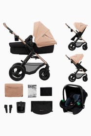 Resim MOOV 2 AIR 3in1 Bebek Arabası MINK PRO Set - Bej 