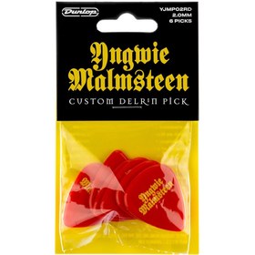 Resim Jim Dunlop Yngwie Malmsteen 6'lı Paket Pena (2mm) 