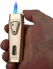 Resim MGM05-55 Çift Jet Alev Ice Blue Çakmak 
