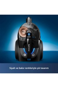 Resim Philips 7000 Serisi Elektrikli Süpürge, Şimdiye Kadarki En Yüksek Emiş Gücü - Şık Tasarım 